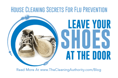 Flu Prevention: Leave Your Shoes At The Door